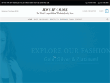 Tablet Screenshot of jewelrygalore.com